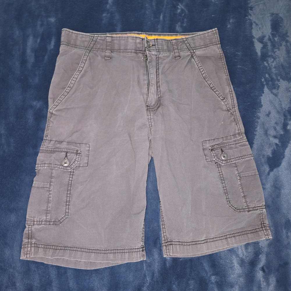 Wear First Free‎ Band Cargo Shorts Mens Ripstop Classic Gray Size 32
